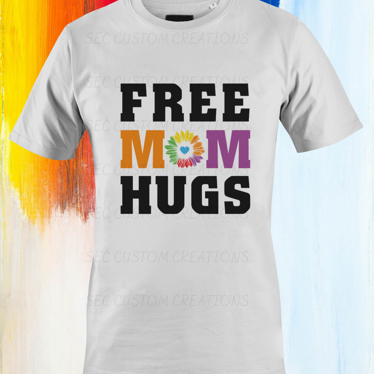 Premium Vector  A shirt that says a mother's hug lets go.
